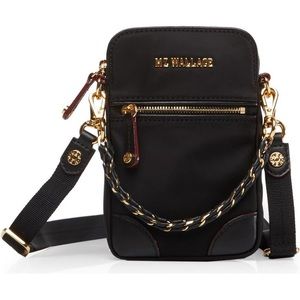 MZ WALLACE Micro Tribeca Bag with Chain